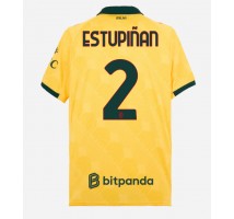 AC Milan Pervis Estupinan #2 Koszulka Trzecia 2025-26 Krótki Rękaw